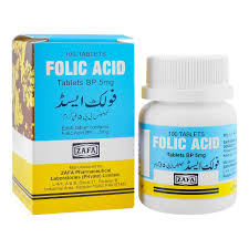 Folic Acid 5mg Tab (zafa)