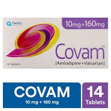 Covam 10/160mg Tab