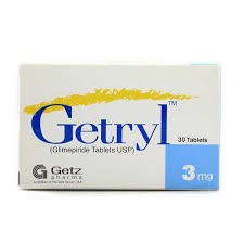 Getryl 3mg Tab 30's