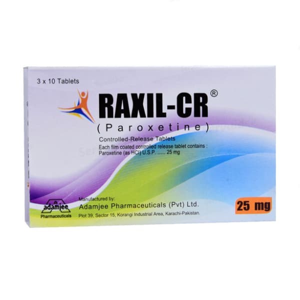 Raxil CR 25mg Tab