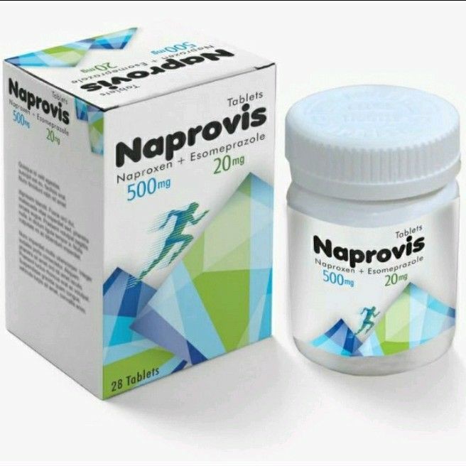 Naprovis 500mg/20mg Tab 28's