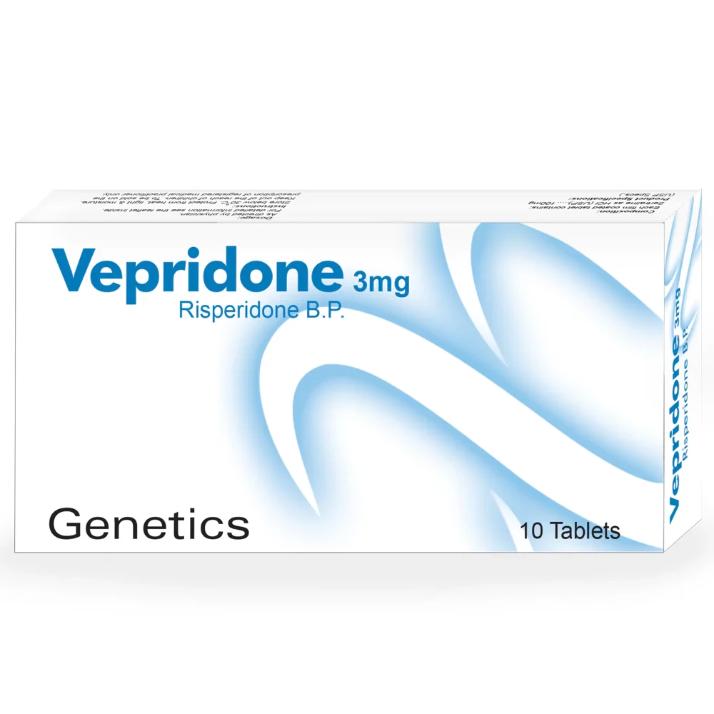 Vepridone 3mg Tab 10s