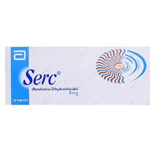 Serc 8mg Tab