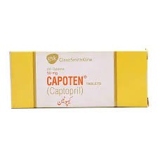 Capoten 50mg Tab