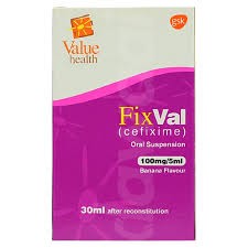 Fixval 100mg Syp