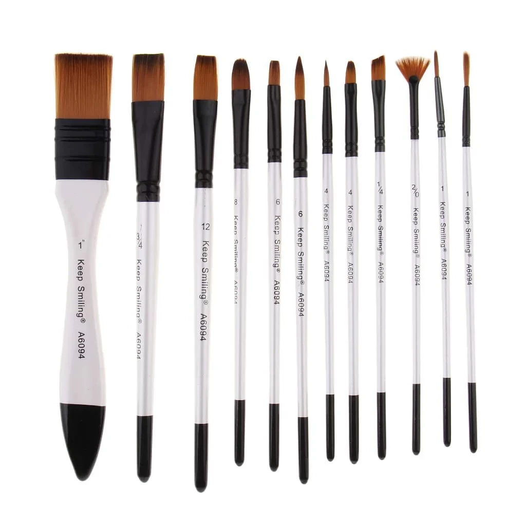 Paint Brushes Pack of 12