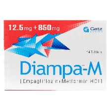 Diampa-M 12.5+850mg