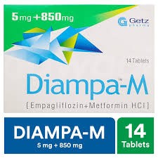 Diampa-M 5+850mg