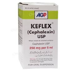 Keflex 250mg 60ml Syp