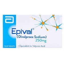 Epival 250mg Tab