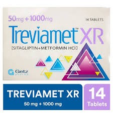 Treviamet Xr50/1000mg Tab