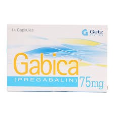 Gabica75mg Cap