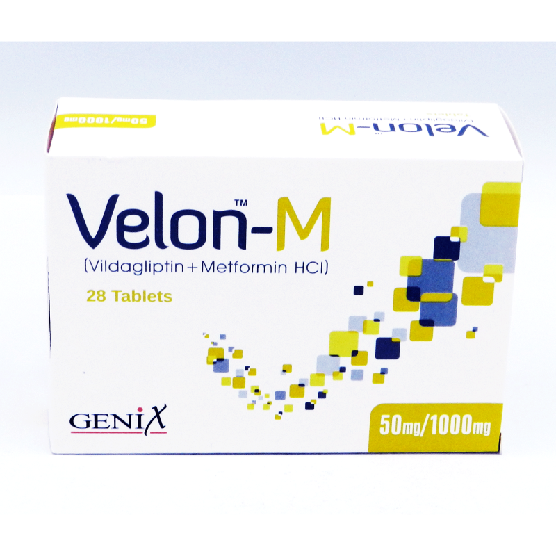 Velon M 50/1000mg Tab