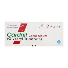 Cardnit 2.6mg Tab