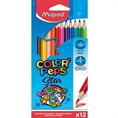 Maped 12 Colour Pencil Full